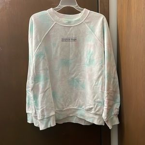 American Eagle Tie Dye Crewneck